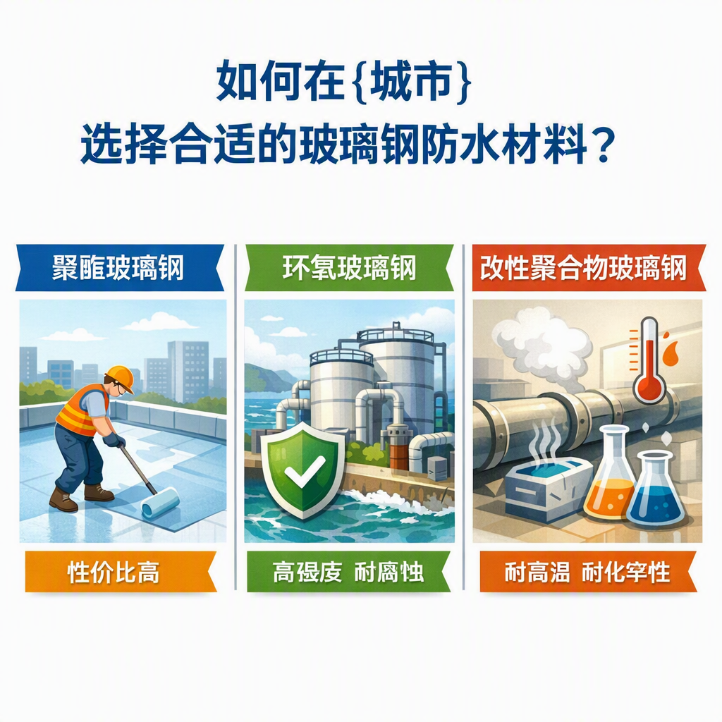 如何在南京选择合适的玻璃钢防水材料?